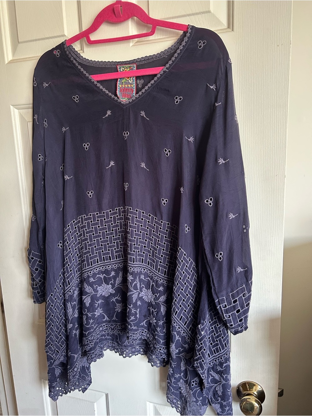Johnny Was Embroidered Tunic